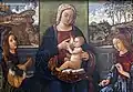 Virgin and child with angels musicians Gallerie dell'Accademia