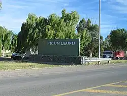Acceso Picún Leufú