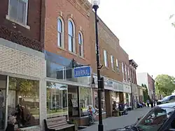 Street scene in Ackley (2009)