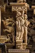 Close-up of a sculpture