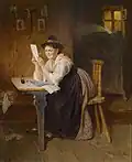 Der gelunge Brief, by Adolf Eberle