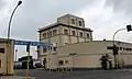 Airport entrance on Via Salaria