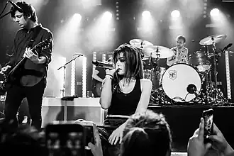 From left to right: Dan Gow, Chrissy Costanza and Will Ferri