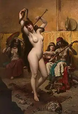 The snake dance