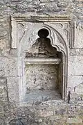 Piscina in the choir
