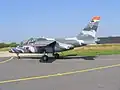 An Alpha Jet of the Belgian Air Component