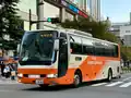 Airport Limousine Bus. Mitsubishi Fuso Aero Ace in Tokyo, Japan