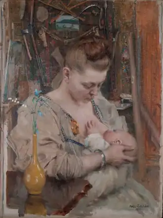 Madonna (Mary and Marjatta), 1891