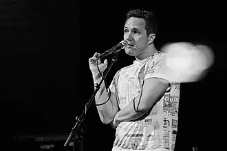 Bissett at Authors' Reading Month, 2014