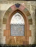 Plaque with dedication to Prince Albert
