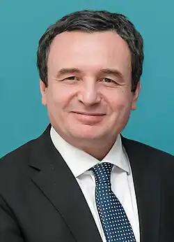 Portrait of Albin Kurti