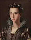 Alessandro Allori - Portrait of a Florentine Lady, 16th century.