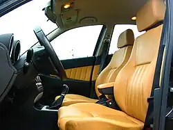 Interior of the first series facelift (2002)