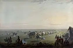 Breaking up Camp at Sunrise, 1858–1860, Walters Art Museum