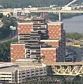 The new jail viewed from Mount Washington