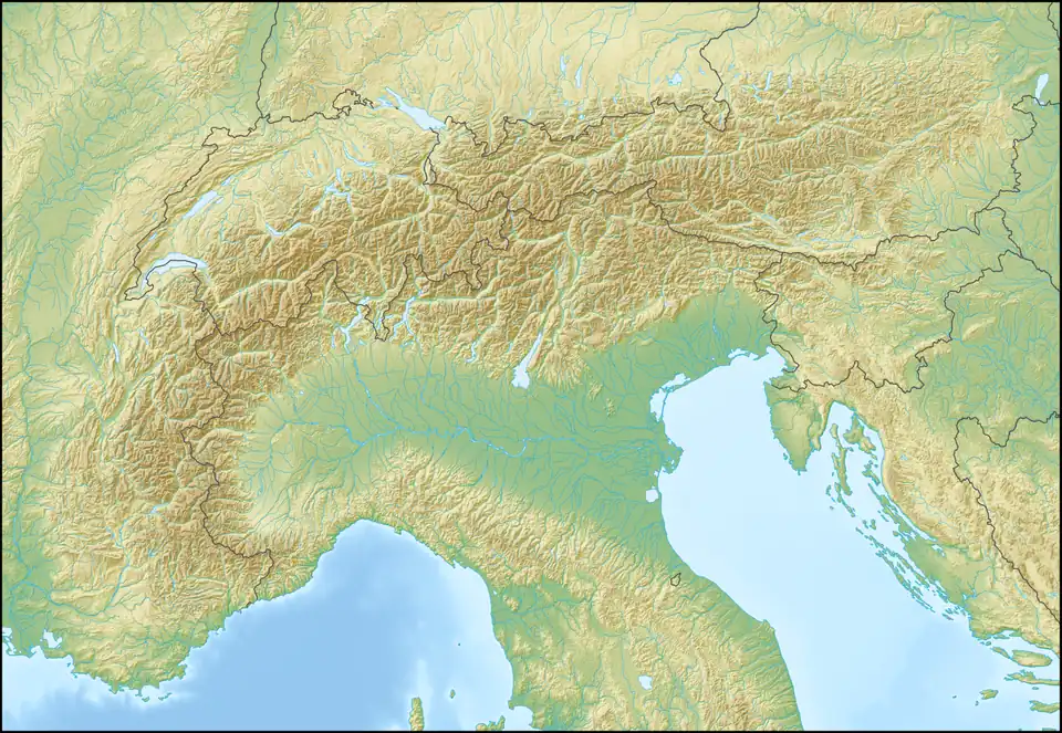 Punta Baretti Pointe Baretti is located in Alps