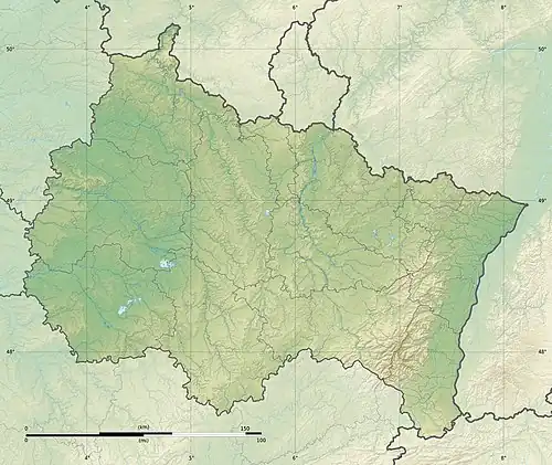 Le Markstein is located in Grand Est