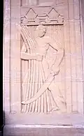 Cane Cutter, Louisiana State Capitol, Lee Lawrie, sculptor, 1929