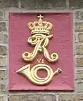 House brand with the monogram of the Danish king