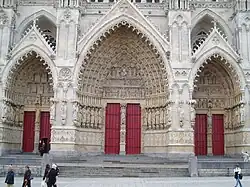 West entrance