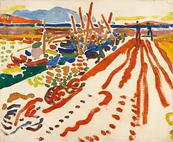 André Derain, La jetée à L'Estaque, 1906, oil on canvas, 38 × 46&nbsp;cm