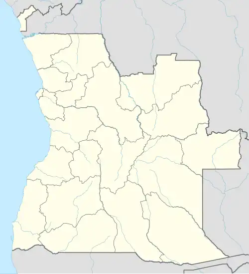 Tômbua is located in Angola