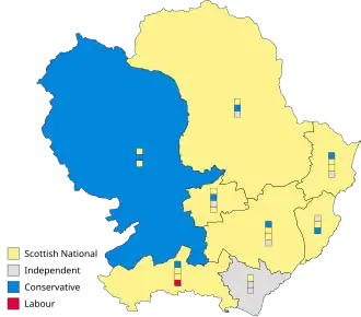 2022 results map