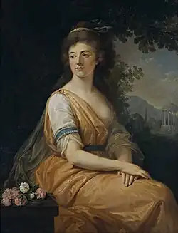 Anna von Escher van Muralt (c. 1800), oil on canvas, 110 x 86&nbsp;cm., Museo del Prado, Madrid