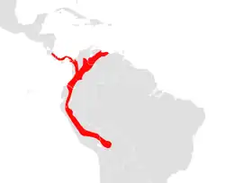 Map of range