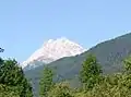Antelao (3.263 m) seen by the village