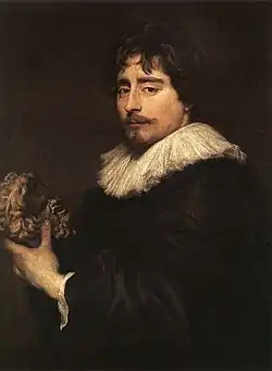 Portrait of the Sculptor Duquesnoy, Van Dyck, 1622