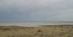 Saline playa within Grulla National Wildlife Refuge