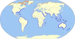 Map of range