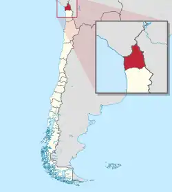 Arica and Parinacota in Chile