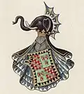 Blazon of Malatesta (from Pompeo Litta)