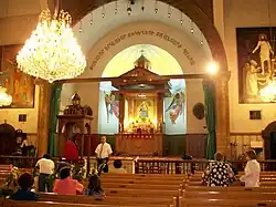 The altar