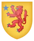 Fairlie of Braid, Seton Armorial (1591)[13]