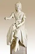117. Vincenzo Vela, Ritratto della marchesa Virginia Busti Porro adolescente, 1871