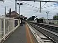 Southbound view from Platform 1, October 2024