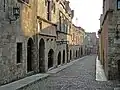 Inn of France on the Street of the Knights