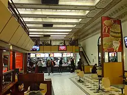 Parts of the old interiors are still visible