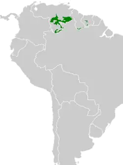 Map of range