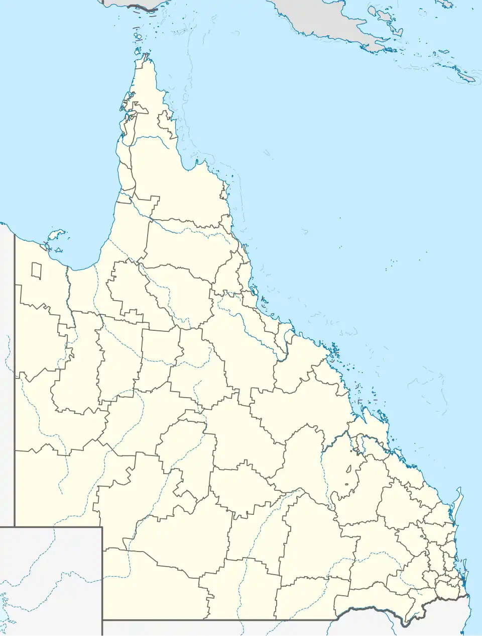 Western Creek is located in Queensland