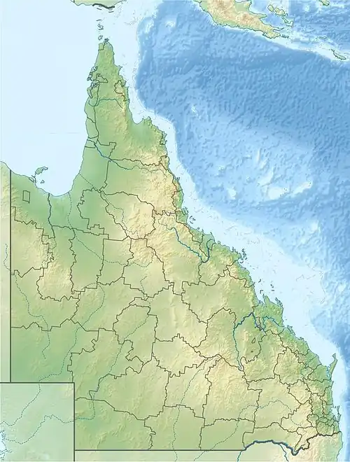 Atkinson Dam is located in Queensland