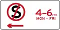 (R5-36) No Stopping at times