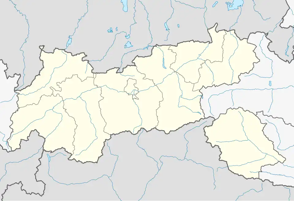 Mutters is located in Tyrol, Austria