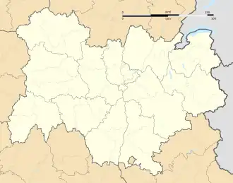 Bellegarde is located in Auvergne-Rhône-Alpes