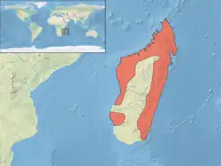Map of range
