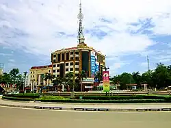 Vĩnh Phúc Provincial Post Office in the center of Vĩnh Yên city
