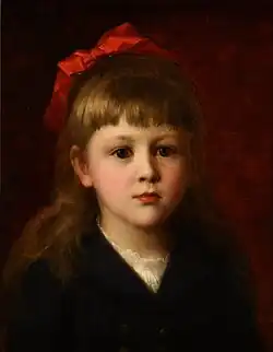 Little girl, Museum of Fine Arts, Reims